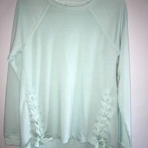 Zelos long sleeved braided shirt. Brand new